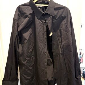 Van Heusen Black Regular Fit Shirt